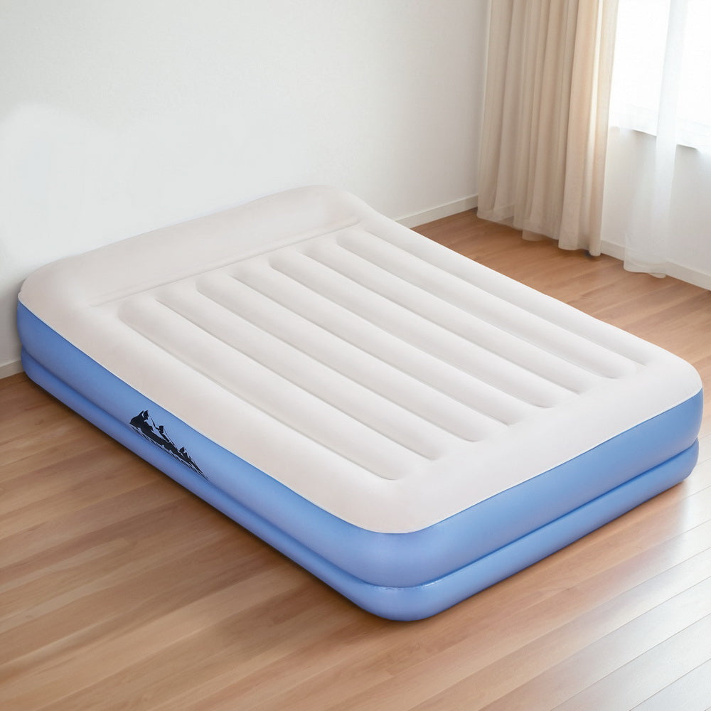 Weisshorn Air Mattress Queen Inflatable Bed 41cm Airbed for Camping/Home