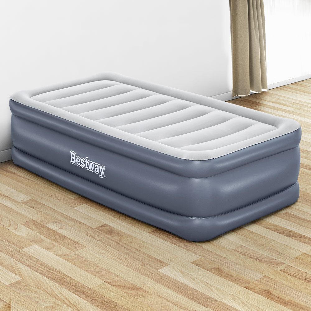 Bestway Air Mattress Single Size 51CM Inflatable Bed Camping Home Outdoor