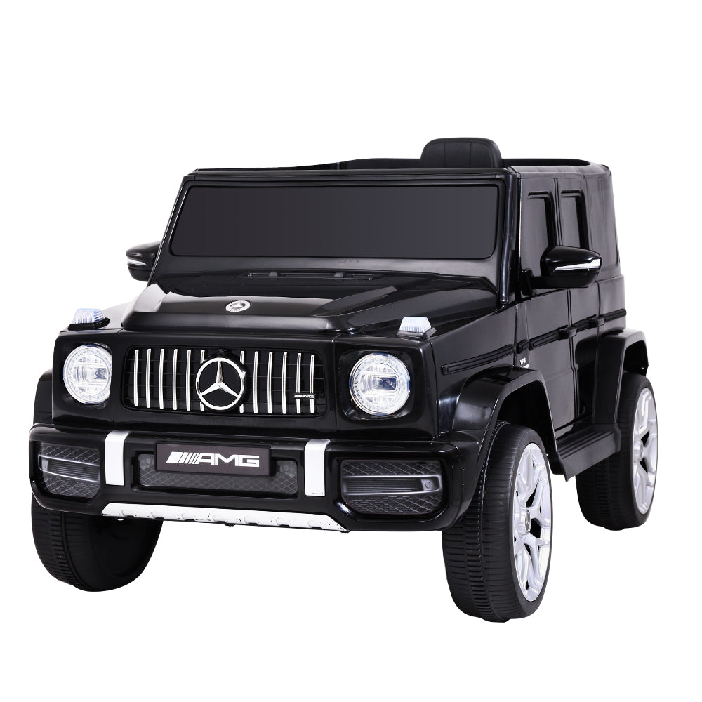 Mercedes-AMG G63 | Licensed 12V Kids Electric Ride-On Car – Black SUV Toy