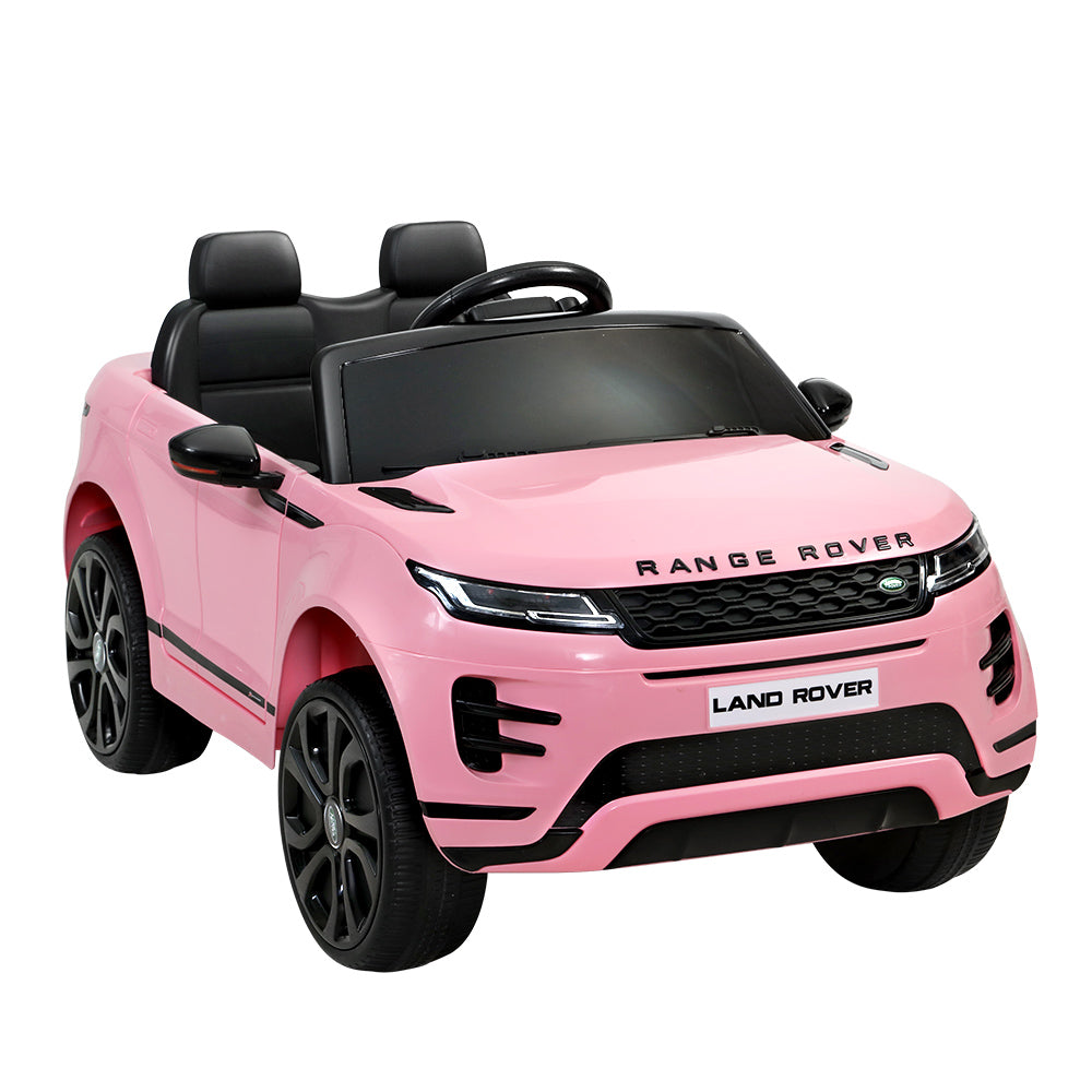 Land Rover Licensed 12V Kids Electric Ride-On Car – Pink with Remote Control
