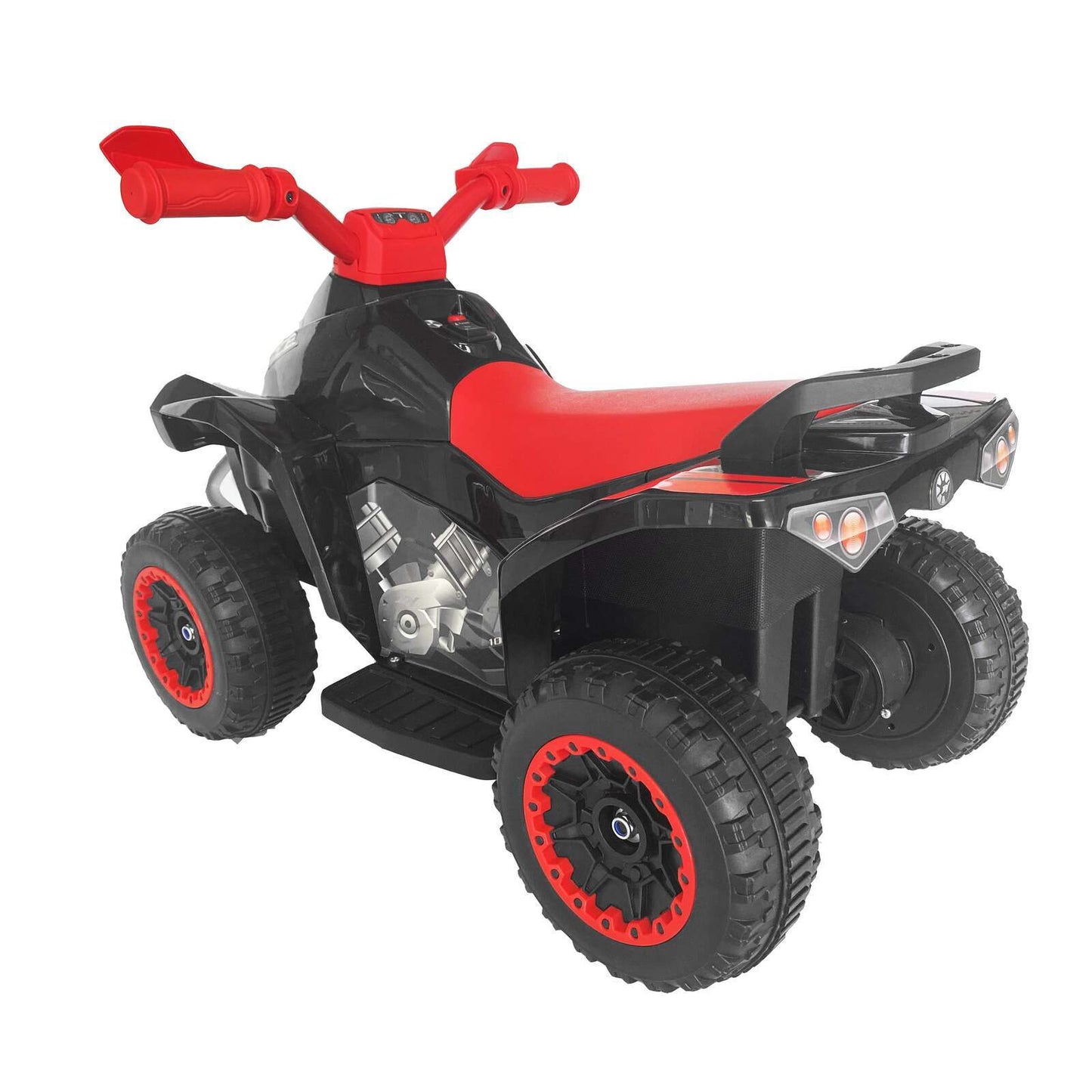 Kids Ride-On Quad ATV – Black 4-Wheel Electric Vehicle Up to 3km/h