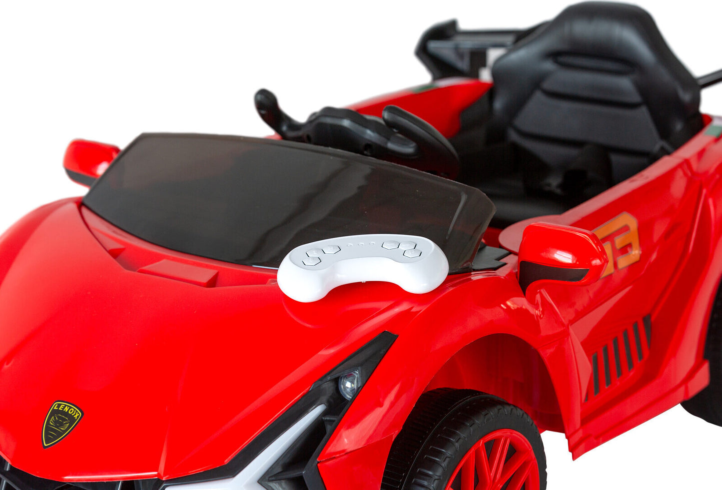 Ferrari-Inspired 12V Kids Ride-On Car – Red Electric Vehicle with Remote Control
