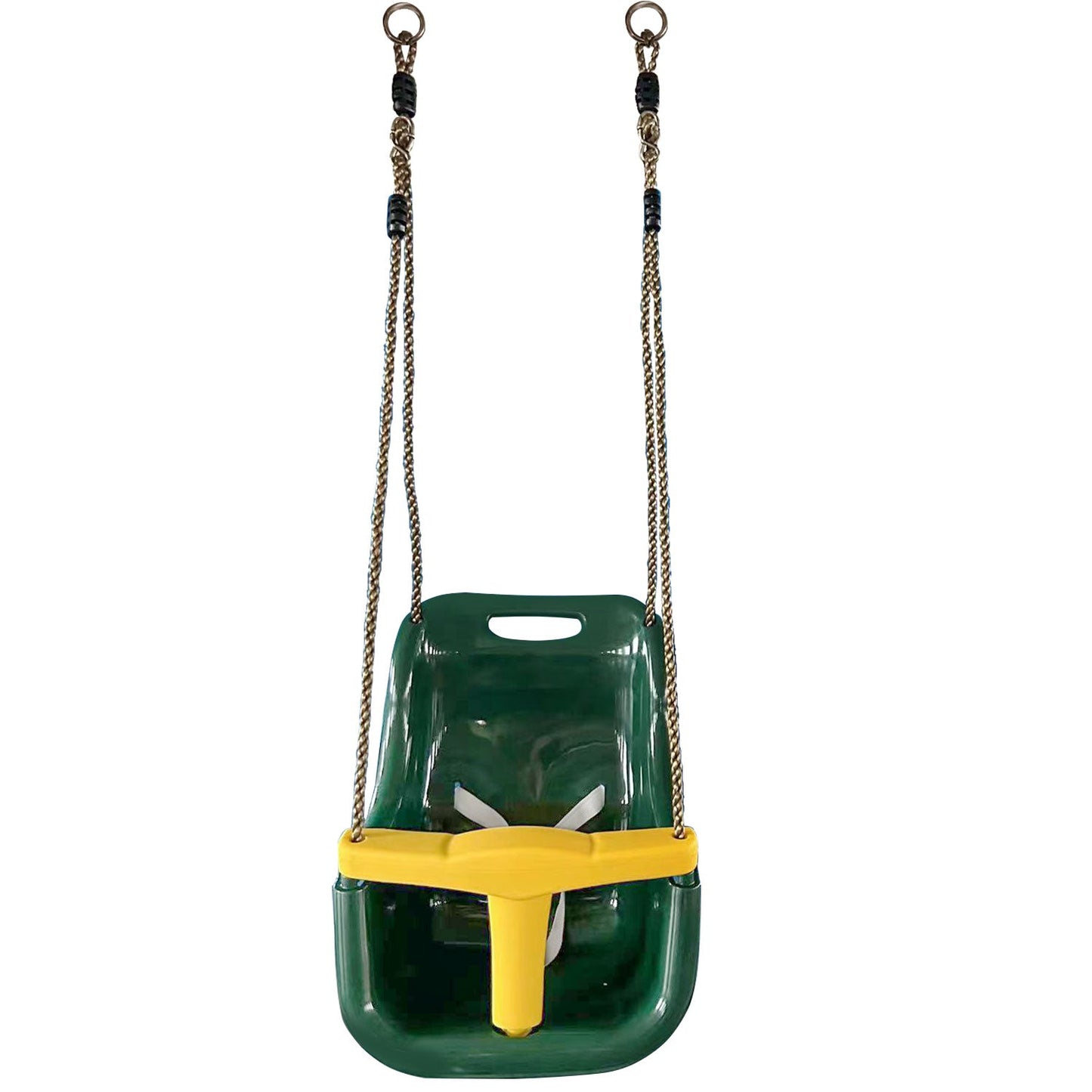 Lifespan Kids Baby Swing Seat – Green & Yellow with 54cm Short Rope
