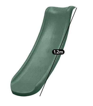 Lifespan Kids 1.2m Standalone Slide – Green Outdoor Playground Slide for Toddlers