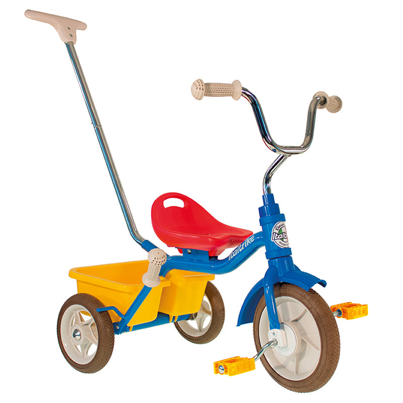 Italtrike 10" Passenger Trike- Colorama (Blue, Red, Yellow)