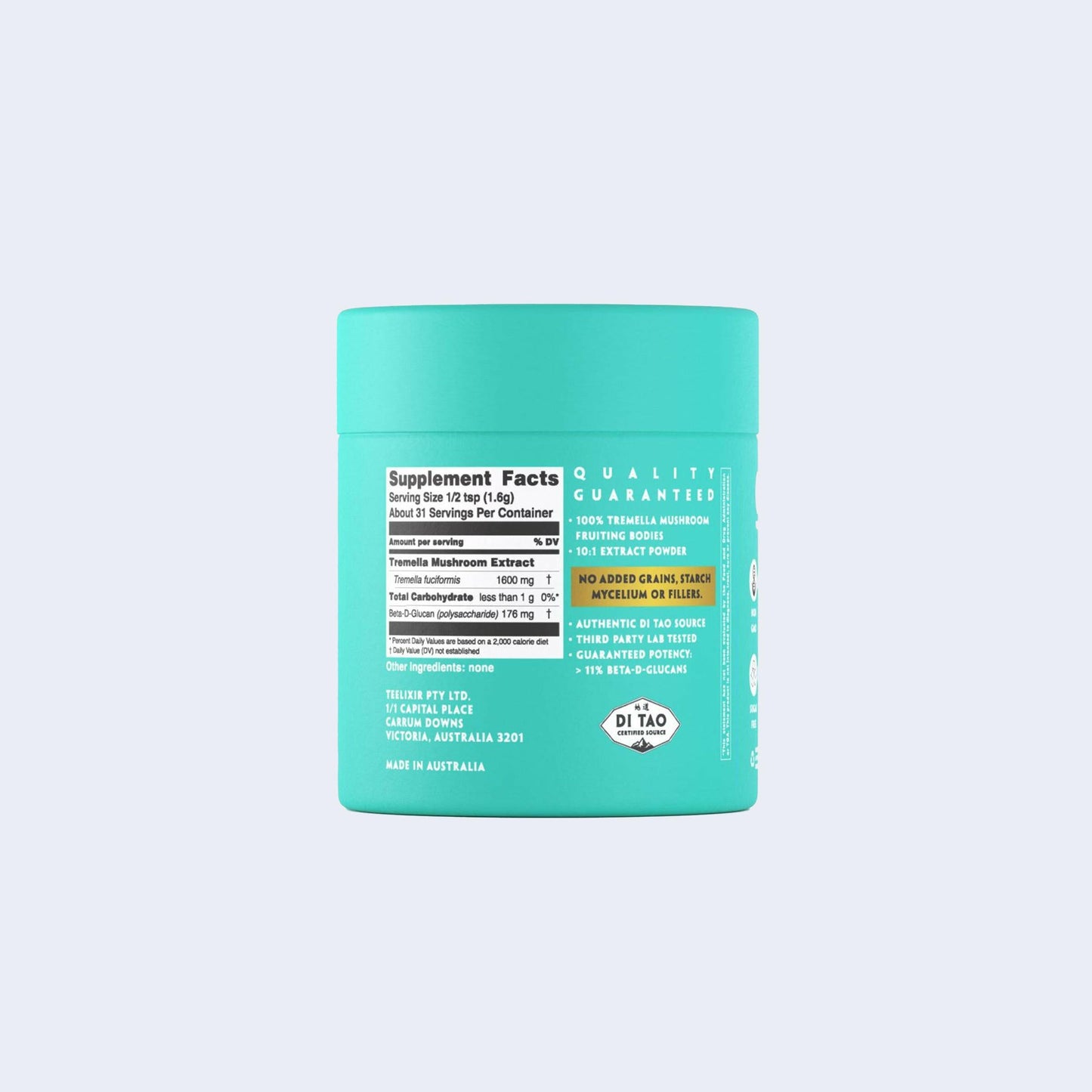 Teelixir Organic Tremella Mushroom 500g