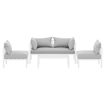 Gardeon 4-Seater Outdoor Sofa Set – Aluminium Lounge Setting for Patio or Garden