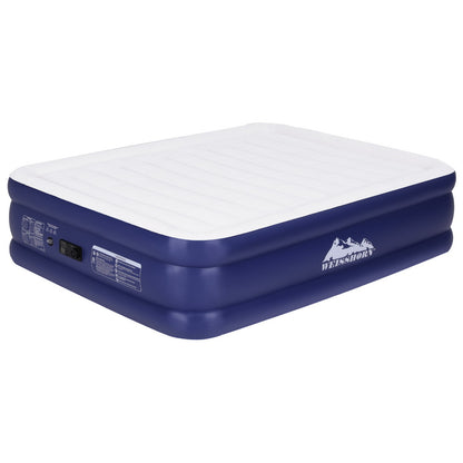 Weisshorn Queen Air Mattress Inflatable Bed 51cm Camping Airbed