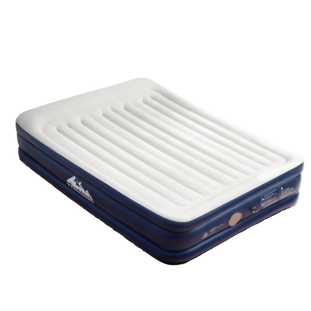 Weisshorn Double Air Mattress – 46cm Inflatable Bed for Camping, Guests & Travel