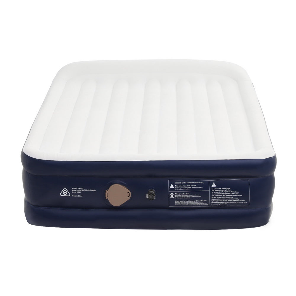 Weisshorn Double Air Mattress – 46cm Inflatable Bed for Camping, Guests & Travel
