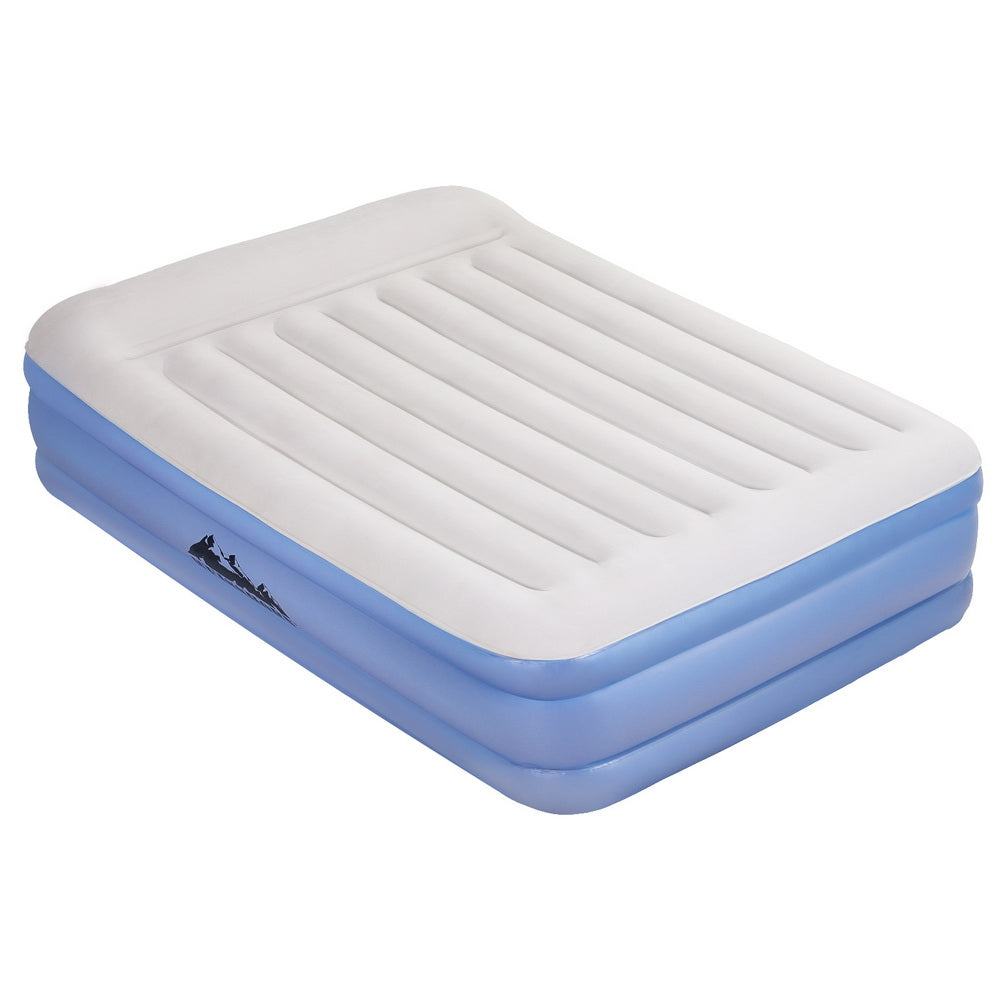 Weisshorn Air Mattress Queen Inflatable Bed 50cm Airbed Guest Camping Use