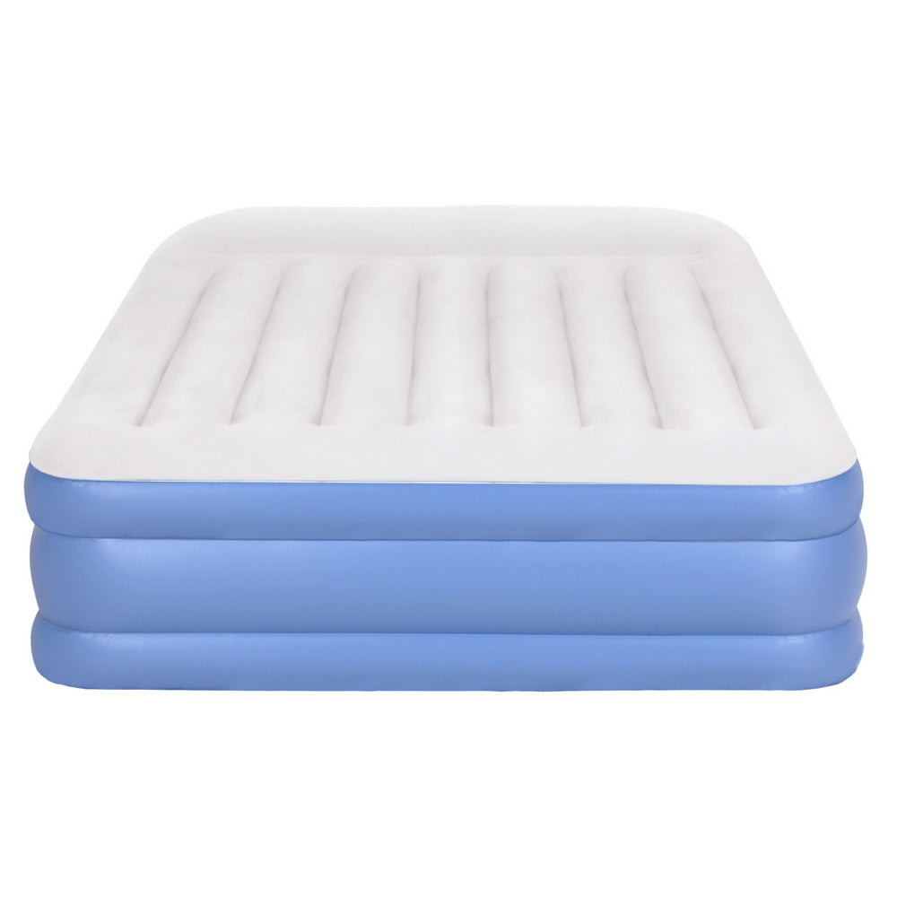 Weisshorn Air Mattress Queen Inflatable Bed 50cm Airbed Guest Camping Use