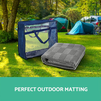 Weisshorn 4x2.5M Annex Matting 600GSM Floor Mesh Mat Caravan Camping