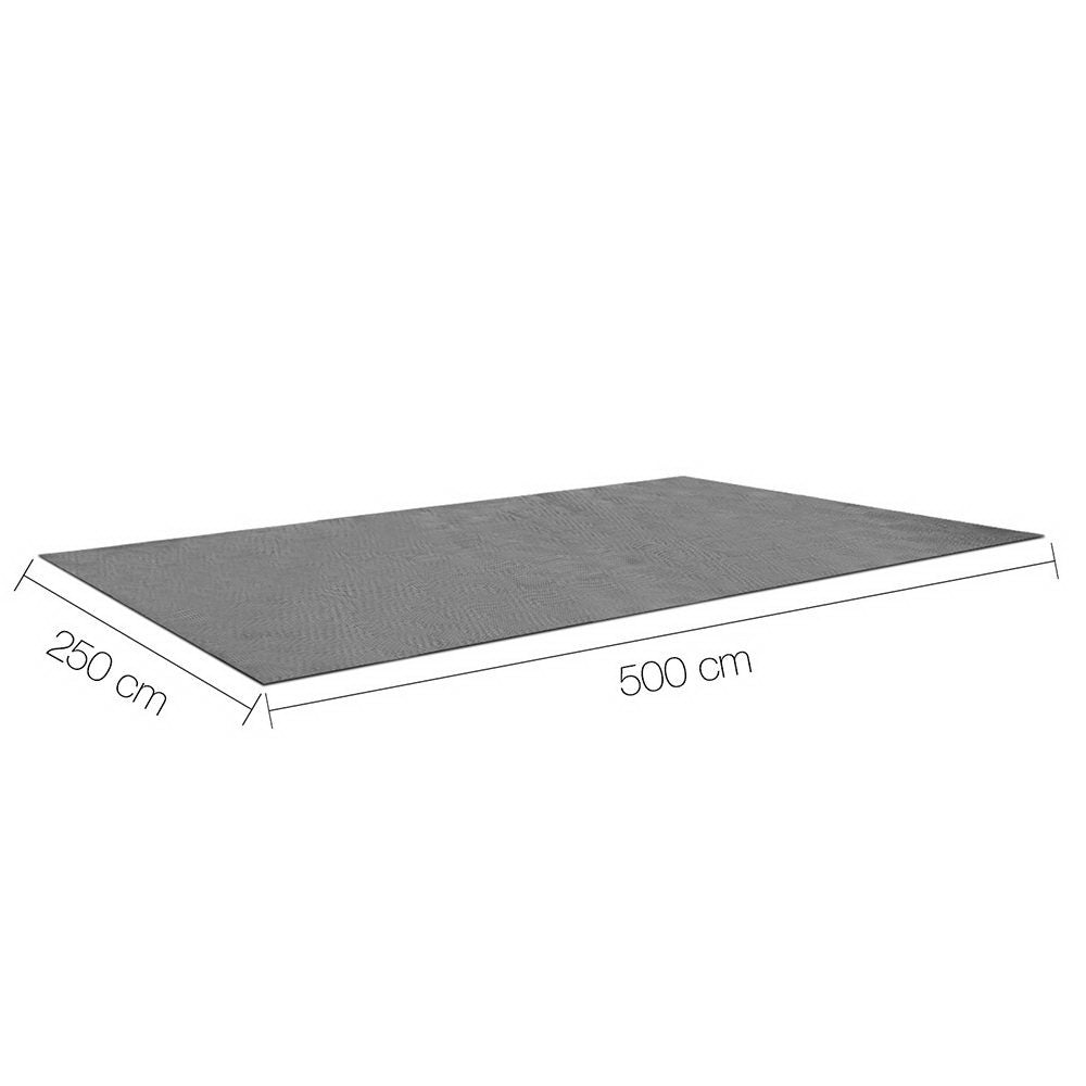 Weisshorn 5x2.5m Annex Matting – Heavy-Duty 600GSM Mesh Floor Mat for Caravan & Camping