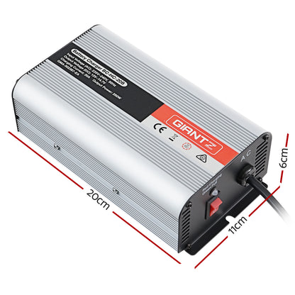 Giantz 12V 20A Car Battery Charger & Inverter – 20 Amp for ATV, 4WD, Boat, Caravan