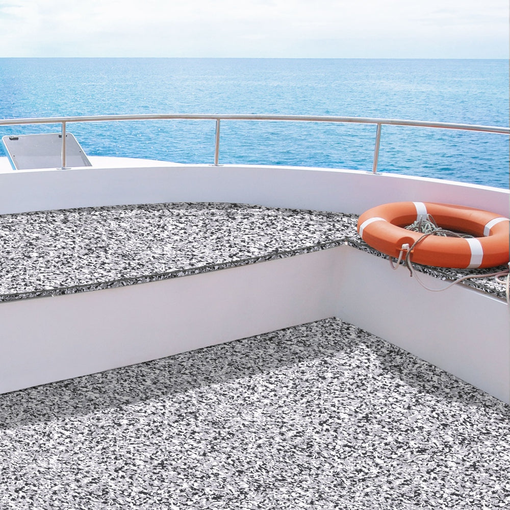 Seamanship EVA Foam Marine Decking Mat – Camo 240x90x0.6cm Non-Slip Boat Flooring