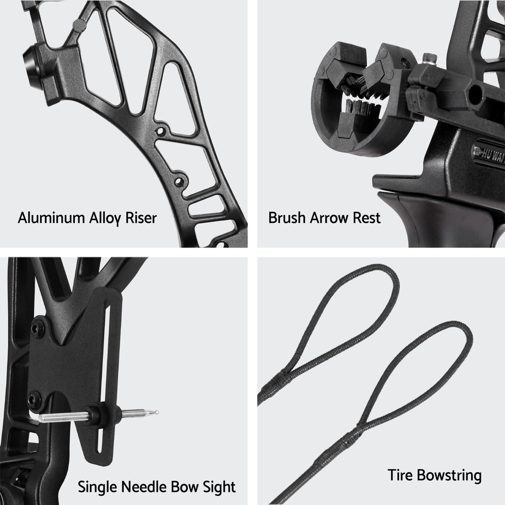 Everfit 55lbs Recurve Bow & Arrow Set – Red Takedown Archery Kit for Beginners & Hunting