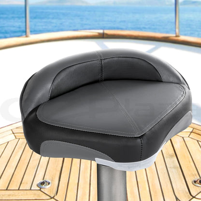 Seamanship Stand Up Boat Seat Swivel Leaning Casting Fishing Seat 8cm Grey