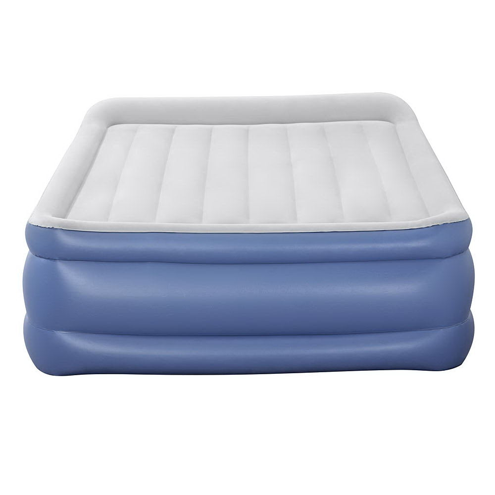 Bestway Queen Inflatable Air Bed – Portable Blow-Up Mattress for Camping & Guests