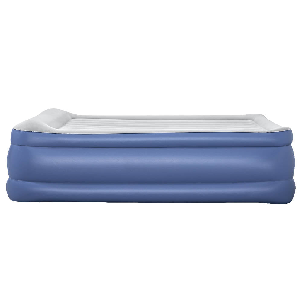 Bestway Queen Inflatable Air Bed – Portable Blow-Up Mattress for Camping & Guests