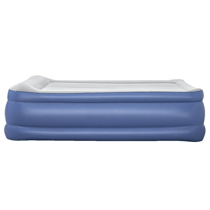 Bestway Queen Inflatable Air Bed – Portable Blow-Up Mattress for Camping & Guests