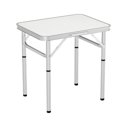 Weisshorn 60CM Folding Camping Table – Adjustable Height & Portable Picnic Desk