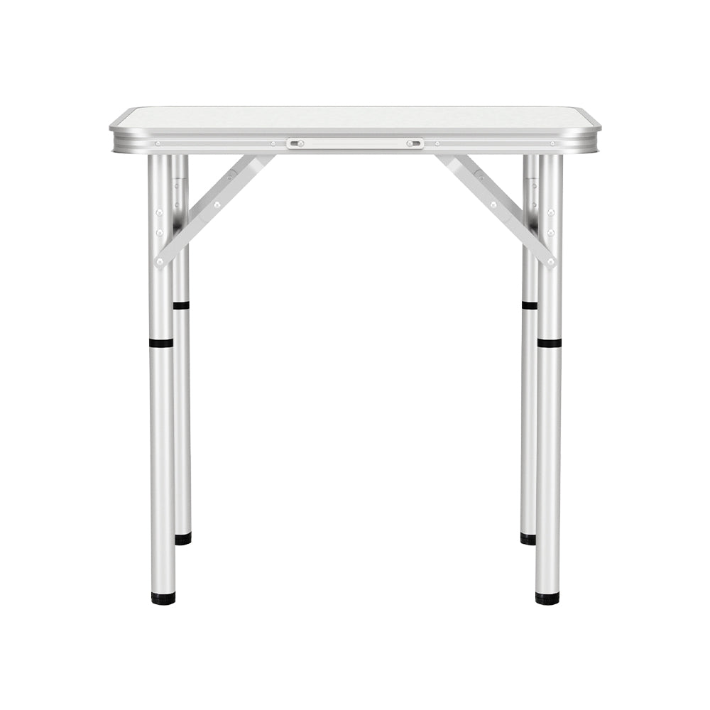 Weisshorn 60CM Folding Camping Table – Adjustable Height & Portable Picnic Desk