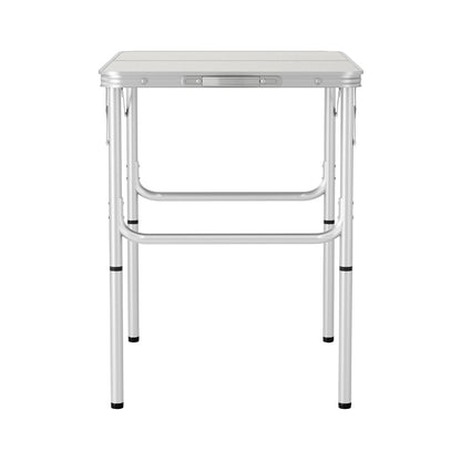 Weisshorn 90cm Adjustable Folding Camping Table – Portable Outdoor Picnic Desk