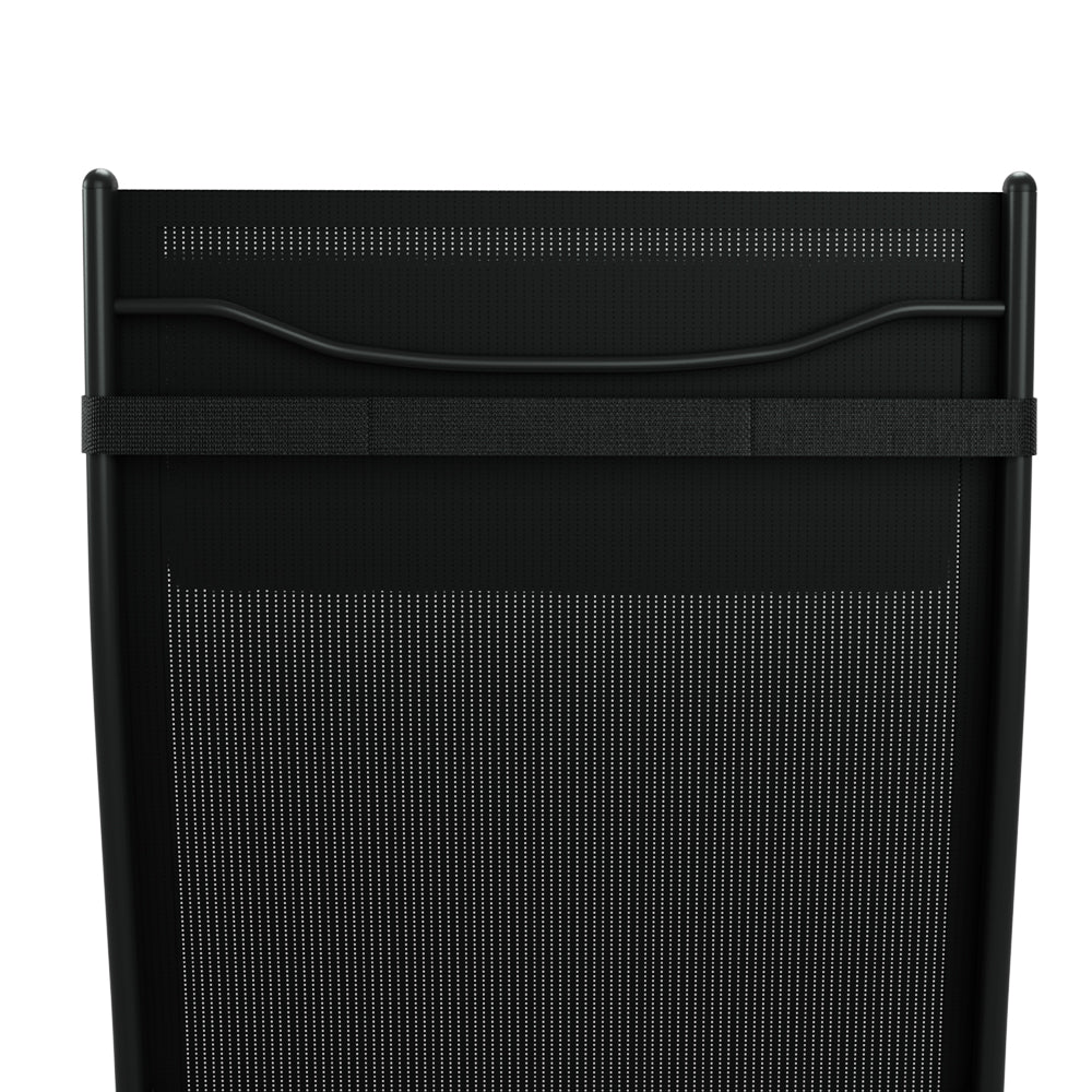 Gardeon 3PC Outdoor Sun Lounge Set – Steel Loungers & Table for Garden & Patio