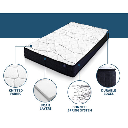 Giselle Bedding 16cm Single Mattress – Medium Firm Support for Everyday Comfort