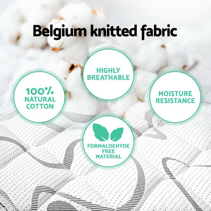 Giselle Bedding 30cm Mattress Medium Firm King