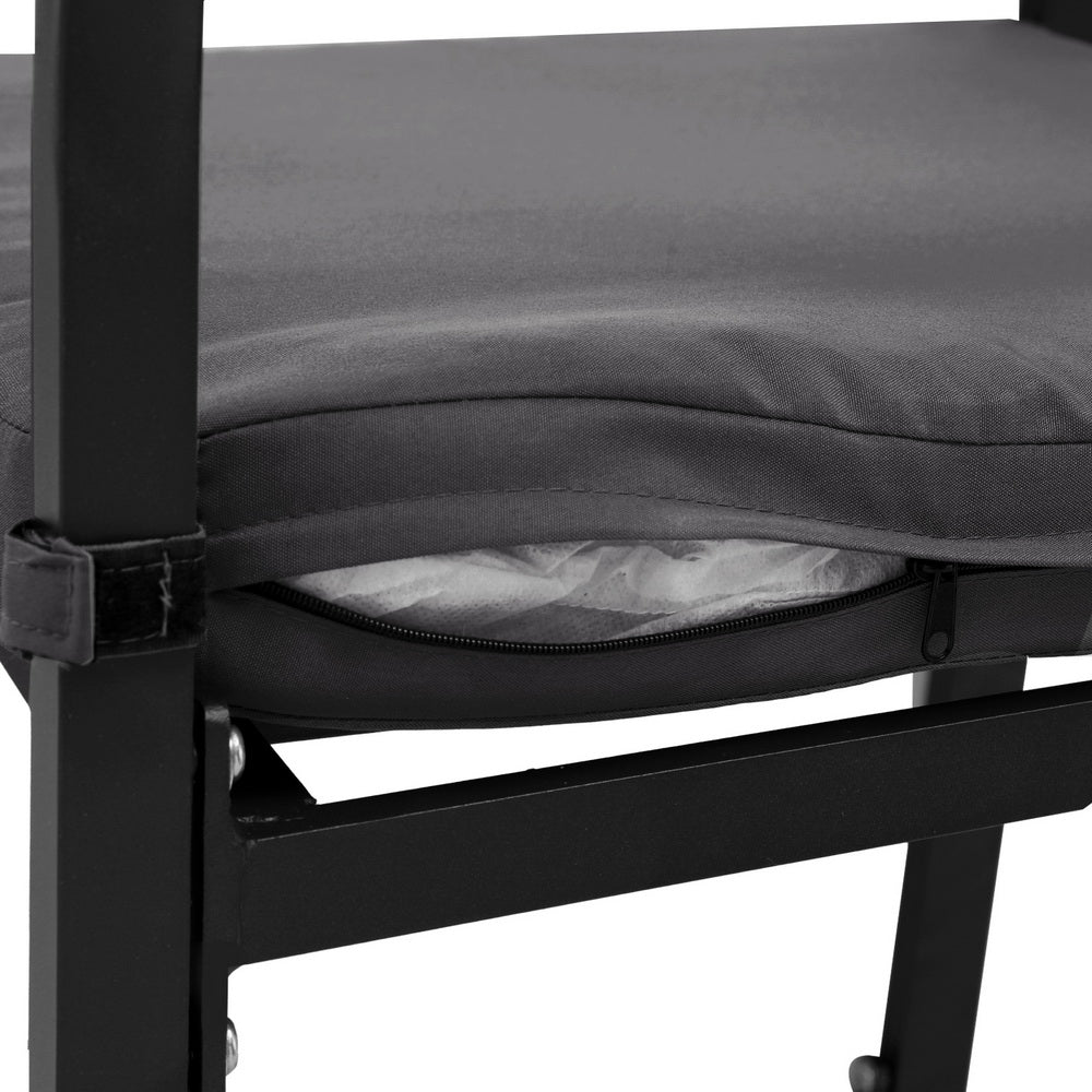 Gardeon 5-Piece Outdoor Bar Set – Aluminum Patio Table & Dining Stools