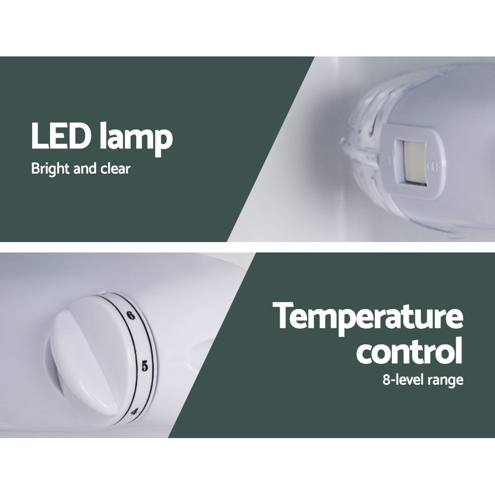 Glacio 100L Portable Fridge Freezer – Upright 12V/24V/240V for Camping & Caravan Use