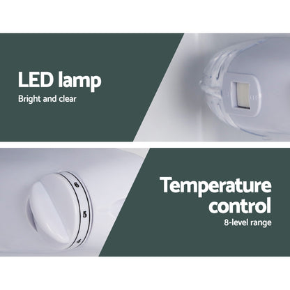 Glacio 100L Portable Fridge Freezer – Upright 12V/24V/240V for Camping & Caravan Use