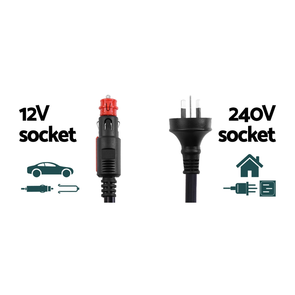 Glacio 100L Portable Fridge Freezer – Upright 12V/24V/240V for Camping & Caravan Use