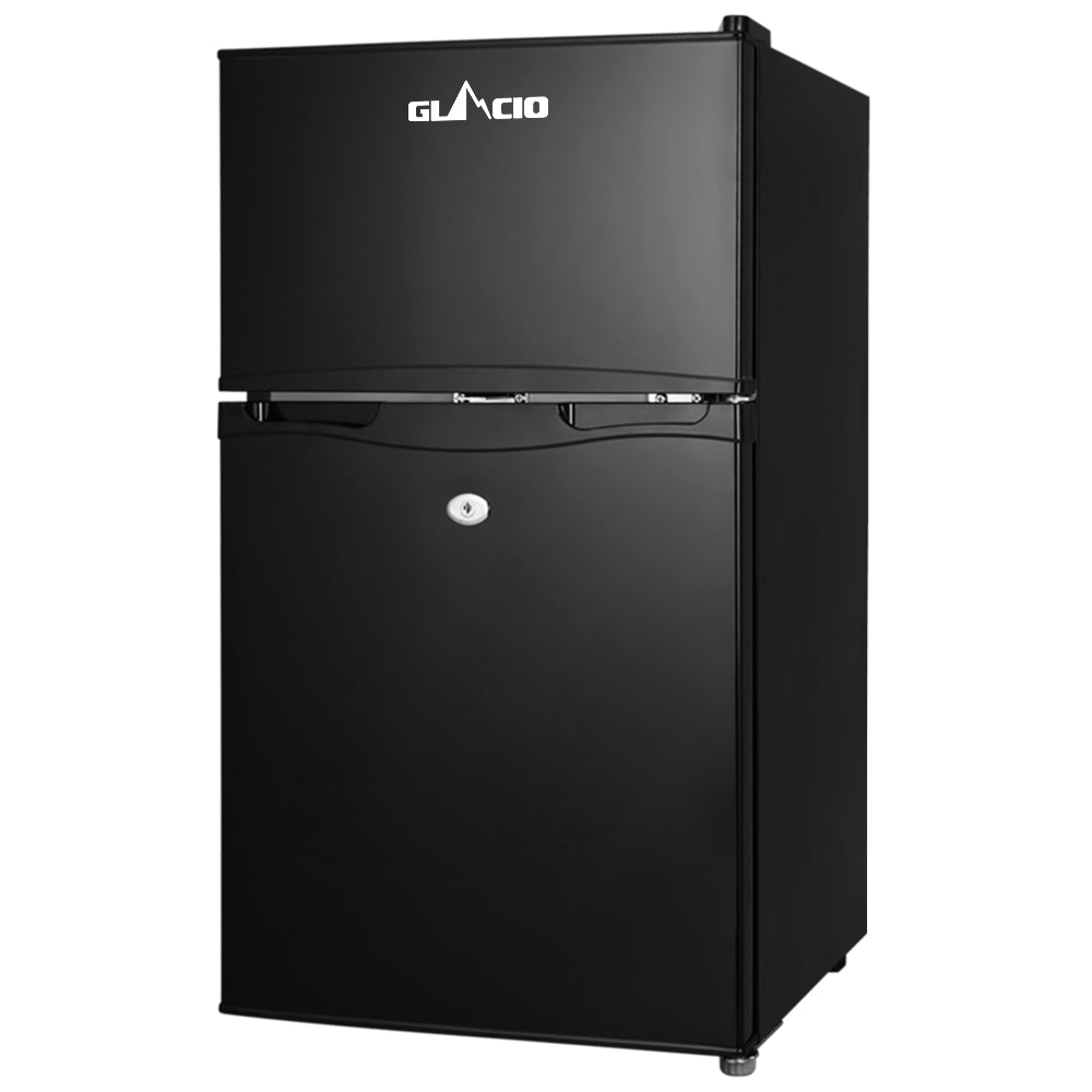 Glacio 90L Portable Upright Fridge Freezer – 12V/24V/240V for Camping, Caravan & Travel