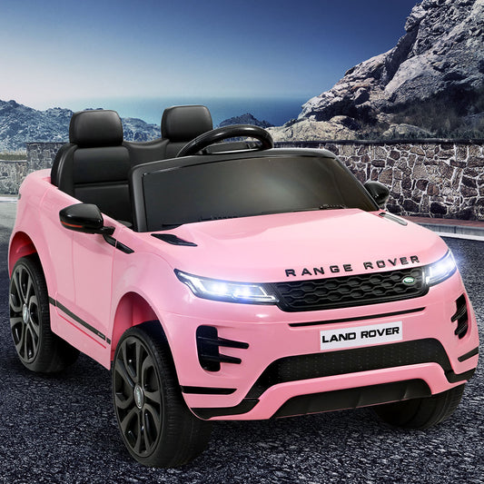 Land Rover Licensed 12V Kids Electric Ride-On Car – Pink with Remote Control