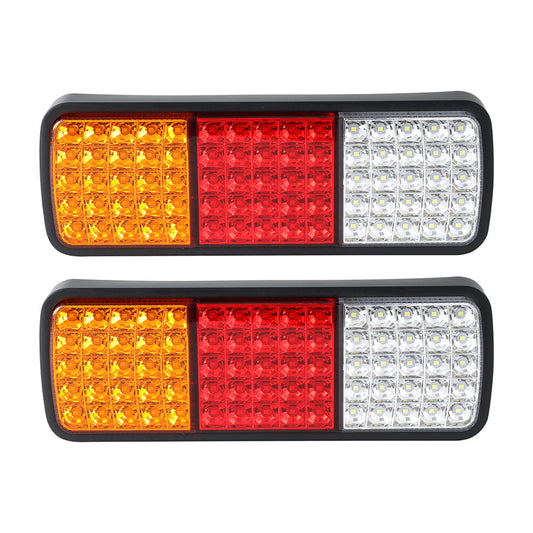 Giantz 75 LED Tail Lights Pair Stop Reverse Indicator 12V Ute Trailer Caravan