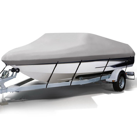 Seamanship 600D Marine Boat Cover – Fits 14ft to 16ft Trailerable Vessels