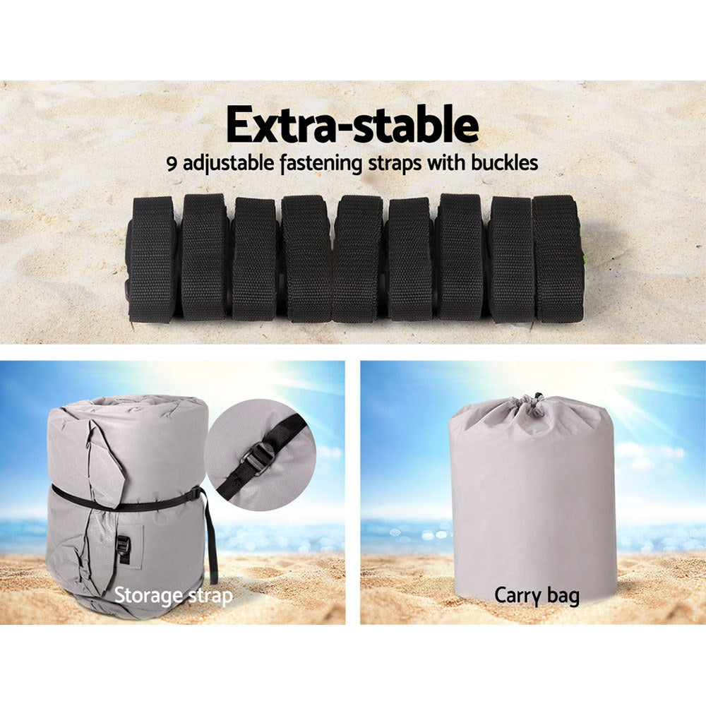 Seamanship 600D Marine Boat Cover – Fits 14ft to 16ft Trailerable Vessels