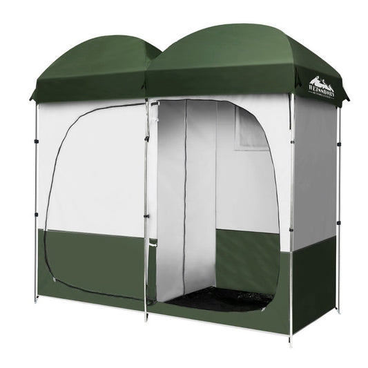 Weisshorn Double Camping Ensuite Tent – Portable Outdoor Shower & Toilet Change Room