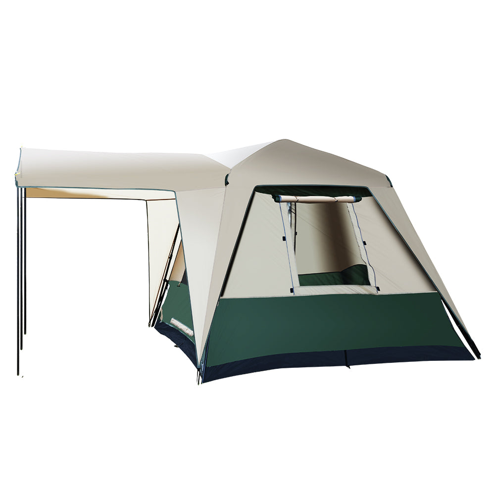 Weisshorn 4 Person Instant Up Camping Tent Pop Up Family Hiking Dome Shelter