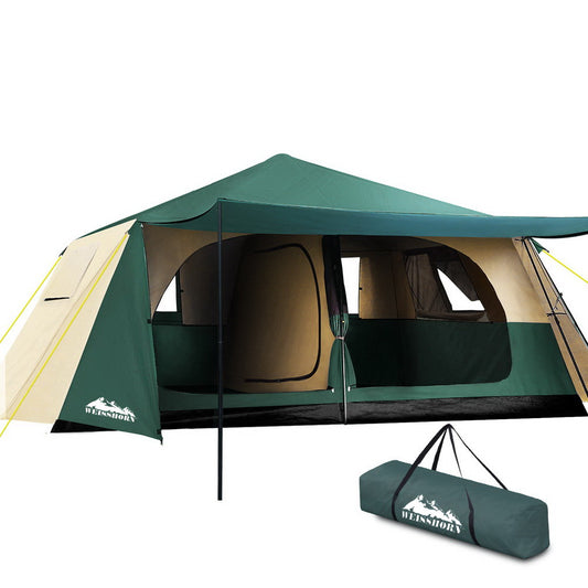 Weisshorn 8-Person Instant Up Camping Tent – Pop-Up Family Hiking Dome Shelter