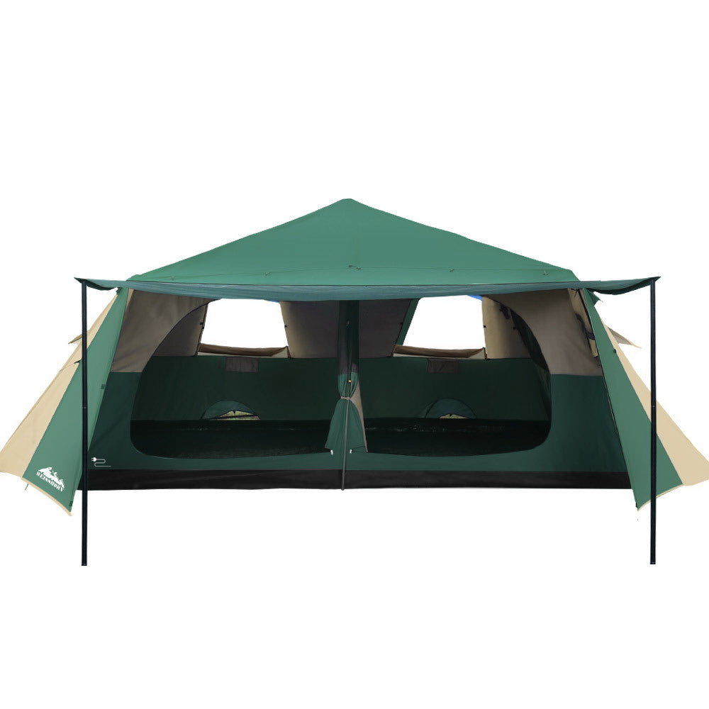 Weisshorn 8-Person Instant Up Camping Tent – Pop-Up Family Hiking Dome Shelter