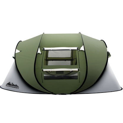 Weisshorn 4-5 Person Instant Up Camping Tent – Pop-Up Dome for Family, Beach & Hiking
