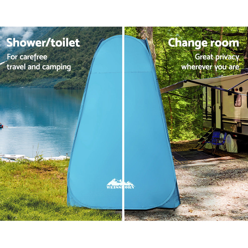 Weisshorn Pop Up Shower Toilet Tent Camping Privacy Change Room Outdoor