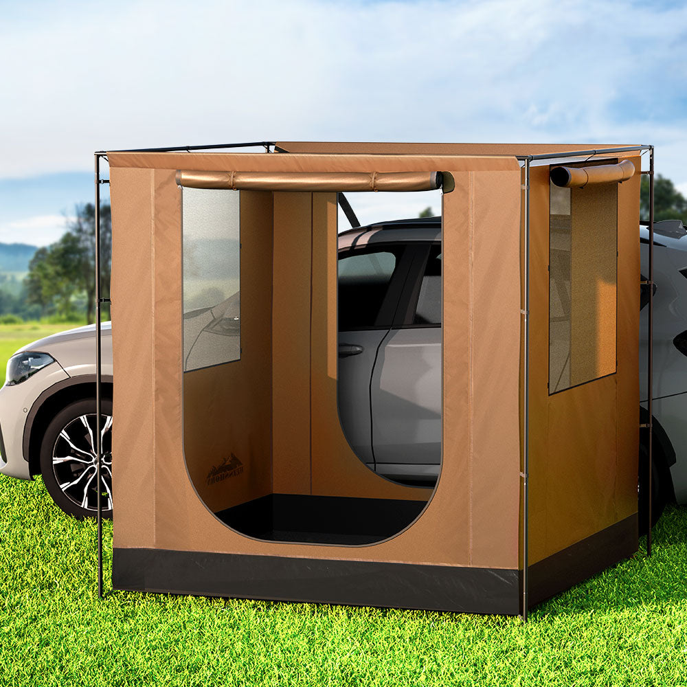 Weisshorn 2x2m SUV Side Awning Tent – Portable Camping Canopy for Car, 4WD & Outdoors
