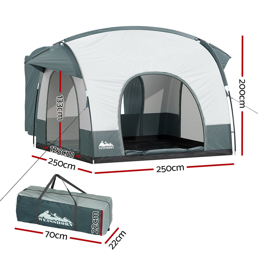 Weisshorn SUV Camping Tent – Rear Car Extension Canopy for 4WD & Family Outdoor Use