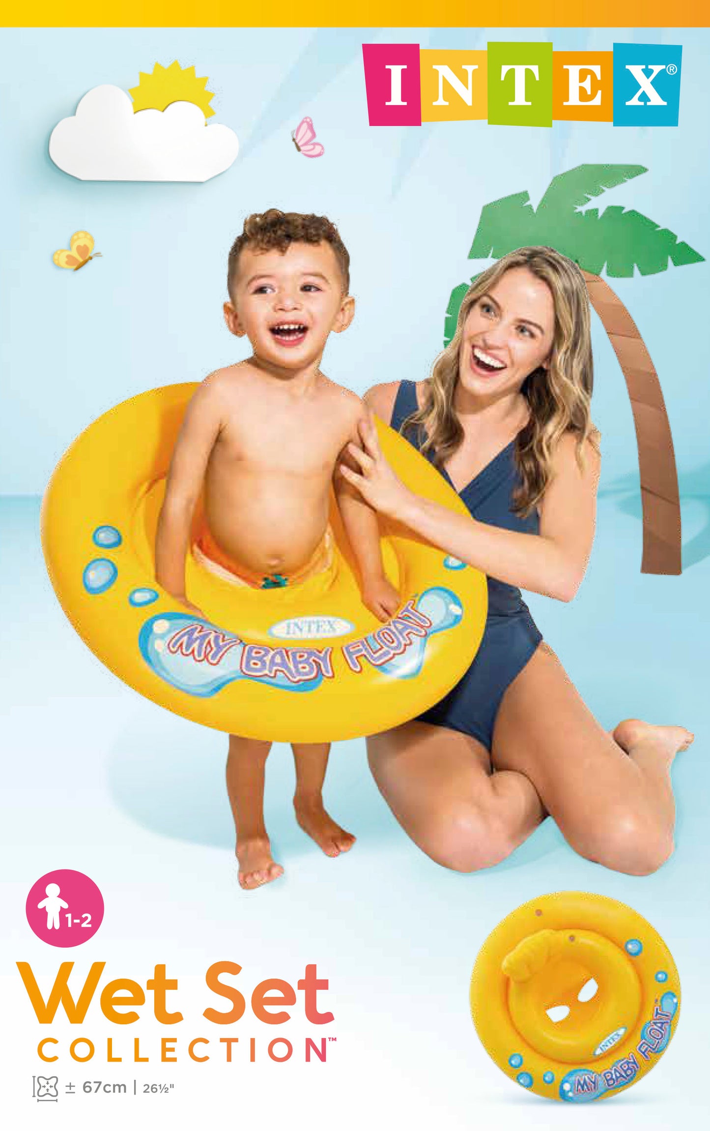 Intex My Baby Pool Float Ages 1-2 59574