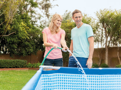 Intex Rectangular Frame Pool 2.2m X 1.5m X 0.6 28270